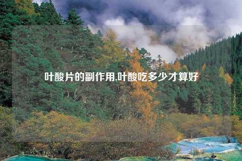 叶酸片的副作用,叶酸吃多少才算好