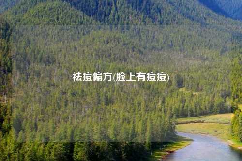 祛痘偏方(脸上有痘痘)