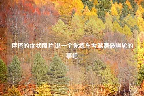 痔疮的症状图片,说一个你练车考驾照最尴尬的事吧