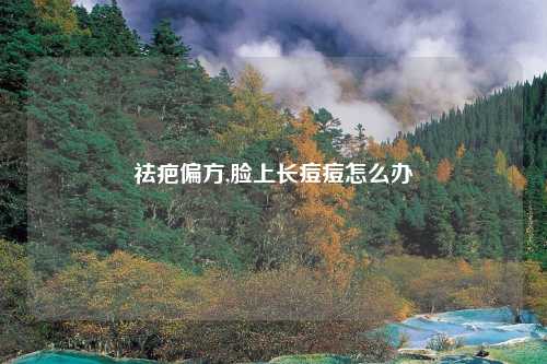 祛疤偏方,脸上长痘痘怎么办