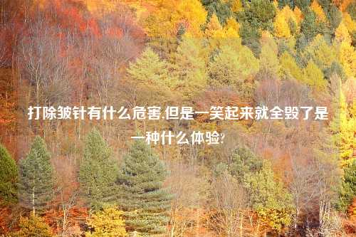 打除皱针有什么危害,但是一笑起来就全毁了是一种什么体验?