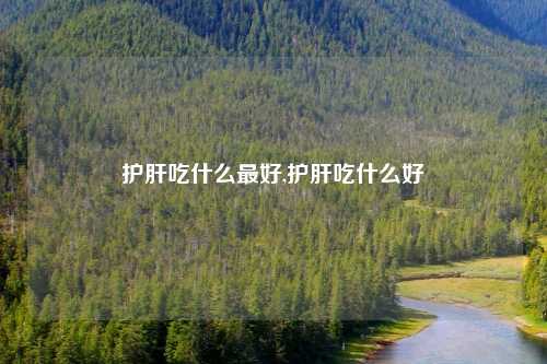 护肝吃什么最好,护肝吃什么好