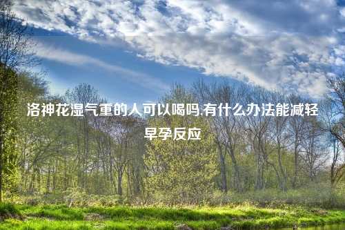 洛神花湿气重的人可以喝吗,有什么办法能减轻早孕反应