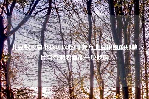 北豆根胶囊小孩可以吃吗,复方北豆根氨酚那敏片与香菊胶囊能一块吃吗