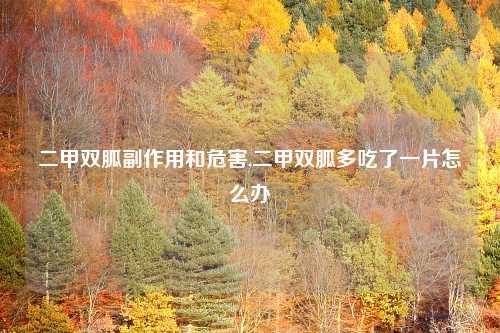 二甲双胍副作用和危害,二甲双胍多吃了一片怎么办