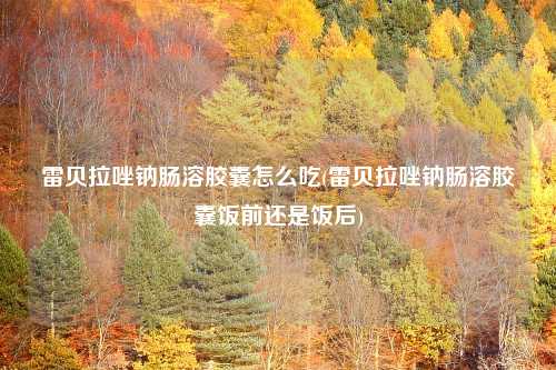 雷贝拉唑钠肠溶胶囊怎么吃(雷贝拉唑钠肠溶胶囊饭前还是饭后)