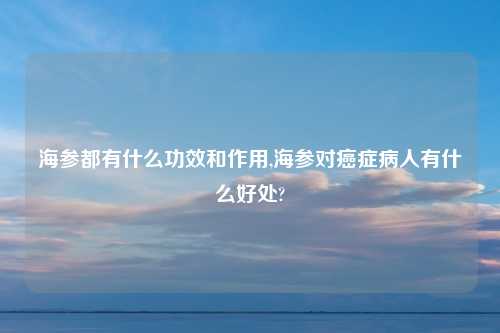 海参都有什么功效和作用,海参对癌症病人有什么好处?