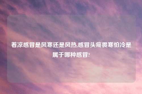 着凉感冒是风寒还是风热,感冒头疼畏寒怕冷是属于哪种感冒?