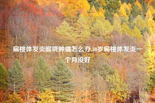 扁桃体发炎喉咙肿痛怎么办,30岁扁桃体发炎一个月没好