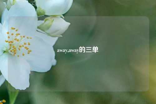away,away的三单