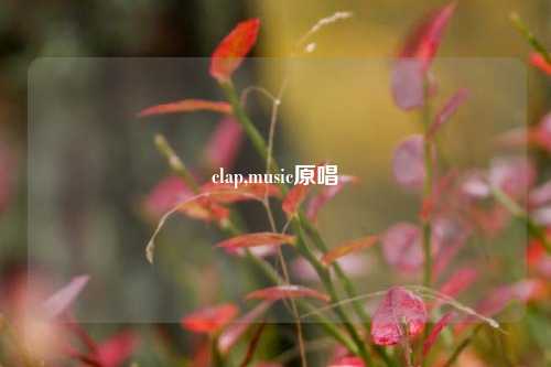 clap,music原唱