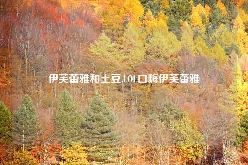 伊芙蕾雅和土豆,LOL口嗨伊芙蕾雅