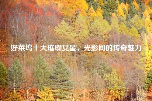 好莱坞十大璀璨女星，光影间的传奇魅力
