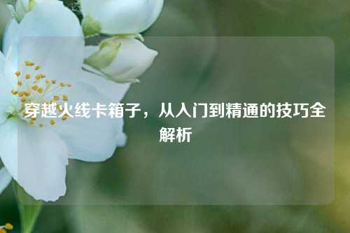 穿越火线卡箱子，从入门到精通的技巧全解析