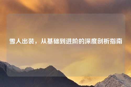 雪人出装，从基础到进阶的深度剖析指南