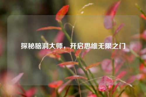 探秘脑洞大师，开启思维无限之门