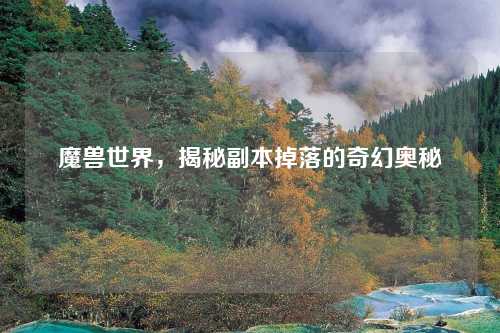 魔兽世界，揭秘副本掉落的奇幻奥秘