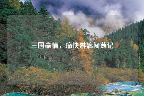 三国豪情，痛快淋漓闯荡记
