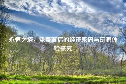 永恒之塔，免费背后的经济密码与玩家体验探究