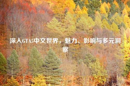 深入GTA5中文世界，魅力、影响与多元洞察