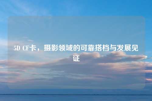 5D CF卡，摄影领域的可靠搭档与发展见证